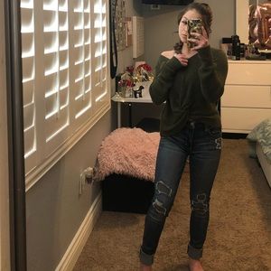 American Eagle high waisted jeans